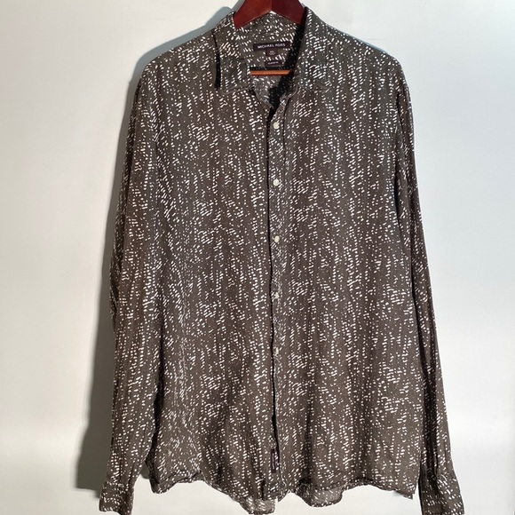 Michael Kors - Men’s linen button down shirt. Size XXL - Picture 1 of 10